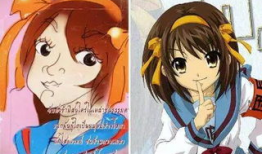 整容后漫画,漫画人物整容前后对比解析